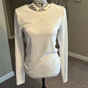 GAP White Long Sleeve Tee